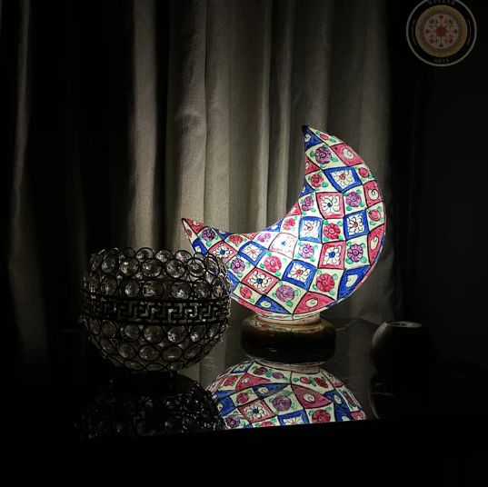 Camel Skin Moon Lamp — photo 2