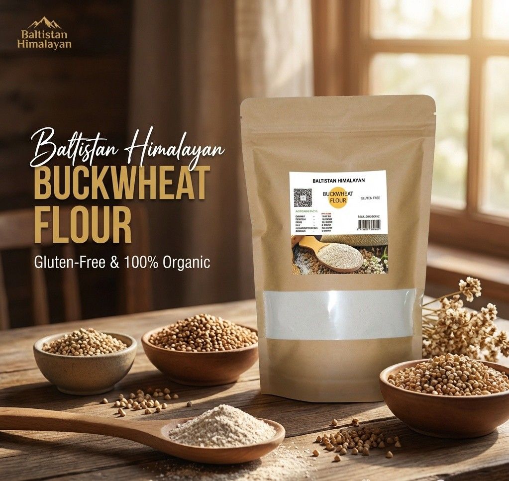 Himalayan Buckwheat flour.